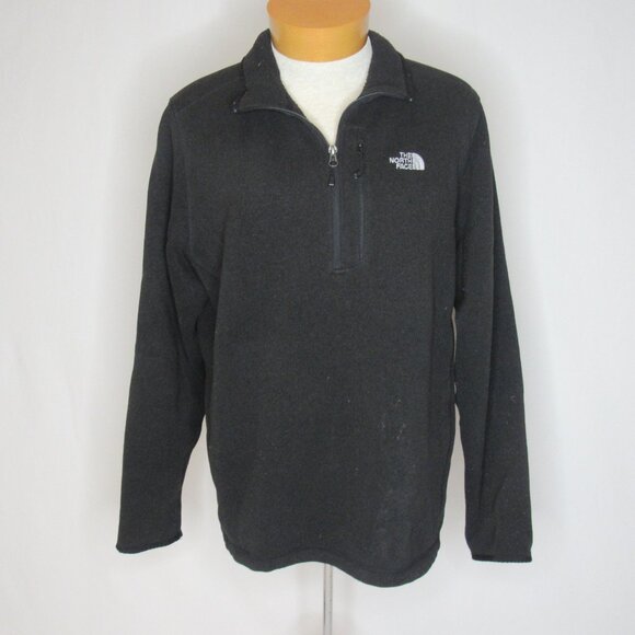 The North Face Gordon Lyons 1/4 Heavy Weight Sweater Knit Fleece Men's XL XLarge - Picture 5 of 9